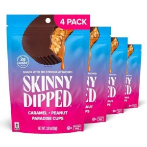 SkinnyDipped Caramel Peanut Paradise Cups, B0BBXXP8QN