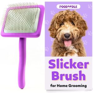 Small Slicker Brush, Purple, Hair B0BV1PT25J