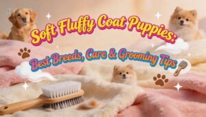 soft fluffy coat puppies