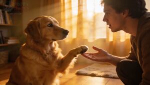 step 5 — introduce the verbal cue shake step 5 — introduce the verbal cue shake