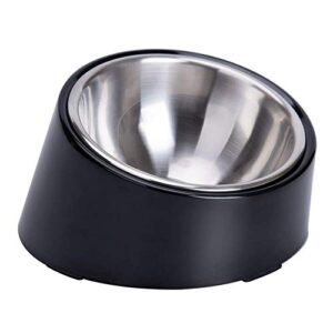SuperDesign Small Tilted Dog Bowl B0B1HLYRBM
