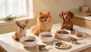 toy and small dog portions toy and small dog portions