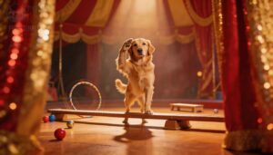 trick training and circus-style skills trick training and circus-style skills