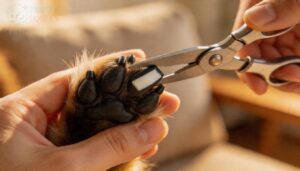 trimming dark nails a little at a time trimming dark nails a little at a time