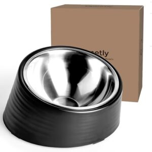 Uppetly Tilted Slanted Dog Bowl B09CZ2MJX6