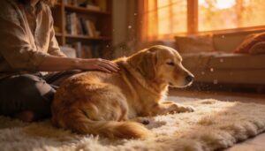 use slow, gentle petting and a calm voice use slow, gentle petting and a calm voice