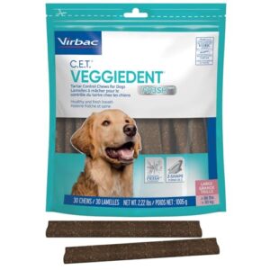 Virbac CET Veggiedent FR3SH Tartar B07FMDLL4T