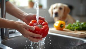 wash peppers thoroughly wash peppers thoroughly