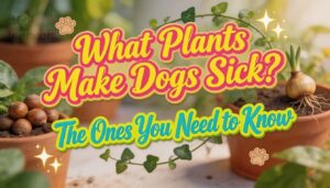 what plants make dogs sick
