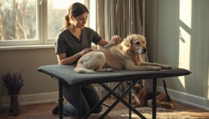 working with anxious, large, or senior dogs working with anxious, large, or senior dogs