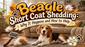 beagle short coat shedding