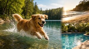 best places for dog swimming best places for dog swimming