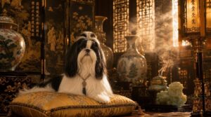 black and white shih tzu history black and white shih tzu history