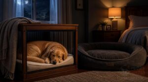 choose a supportive bed or properly sized crate choose a supportive bed or properly sized crate