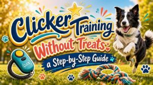 clicker training without treats