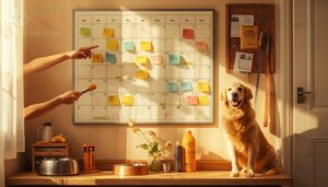 create a household care schedule create a household care schedule