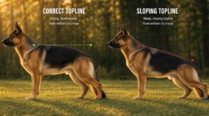 differences between straight and sloped backs differences between straight and sloped backs