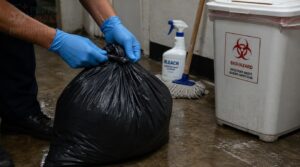 dispose waste securely dispose waste securely