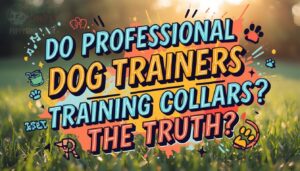 do professional dog trainers use training collars