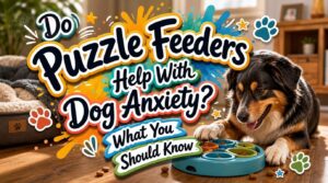 do puzzle feeders help with dog anxiety