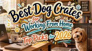 dog crates for working from home dog crates for working from home