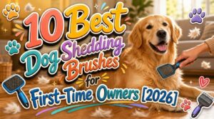 dog shedding brushes for first time dog owners