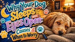 dog sleeps with eyes open dog sleeps with eyes open