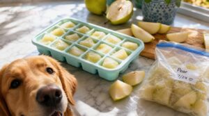 frozen pear treats frozen pear treats