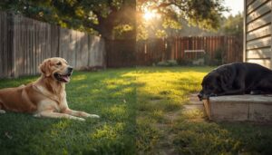 give each dog space give each dog space