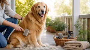 grooming a golden retriever double coat grooming a golden retriever double coat