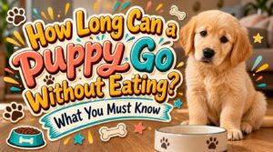 how long can puppy go without eating how long can puppy go without eating