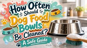 how often should dog food bowls be cleaned