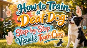 how to train a deaf dog how to train a deaf dog