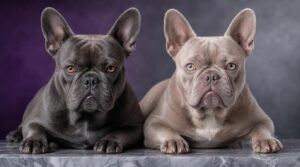 lilac versus blue french bulldog lilac versus blue french bulldog