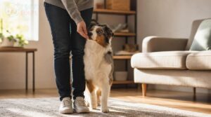 lure your dog into heel position lure your dog into heel position