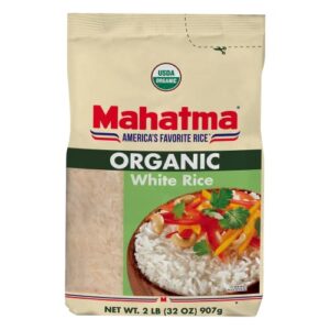 Mahatma Organic White Rice, 2lb B07F2TFN7R