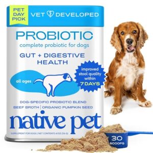Native Pet Probiotics for Dogs B0BS4SVVCK