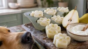 pear yogurt pup-cicles pear yogurt pup-cicles