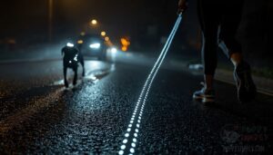 reflective stitching for low-light runs reflective stitching for low-light runs
