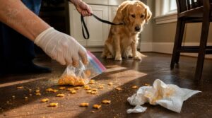 remove remaining crackers immediately remove remaining crackers immediately