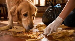 remove remaining tamales and husks remove remaining tamales and husks