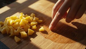remove tough or sharp edges remove tough or sharp edges