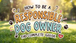 responsible dog owner responsible dog owner