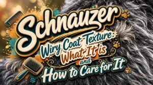 schnauzer wiry coat texture