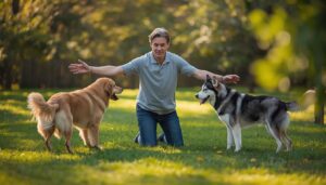 separate the dogs immediately and calmly separate the dogs immediately and calmly