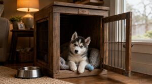 use crate training to support housebreaking use crate training to support housebreaking