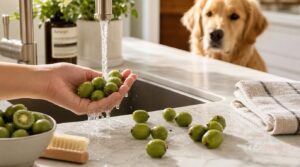 wash thoroughly before serving wash thoroughly before serving