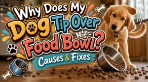 why does my dog tip over his food bowl why does my dog tip over his food bowl