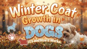 winter coat growth in dogs