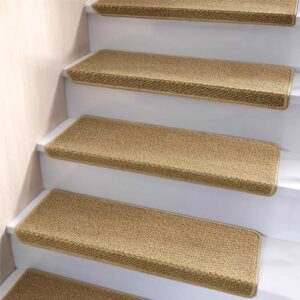 Brakki Bullnose Carpet Stair Treads, B0CT2Z58LF